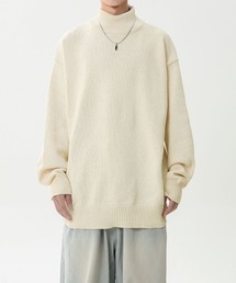 aimoha(�A�C���n)�̃n�C�l�b�N  �j�b�g�v���I�[�o�[/High-neck knit pullover (AW)(�j�b�g/�Z�[�^�[)
