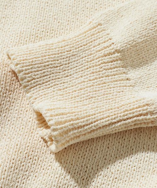 aimoha(アイモハ)の「ハイネック ニットプルオーバー/High-neck knit pullover (AW)(ニット/セーター・メンズ・ライトベージュ/ブラック・X-LARGE/XX-LARGE/XXX-LARGE)」の9枚目の写真