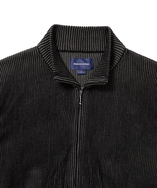 thisisneverthat(ディスイズネバーザット)の「Full Zip Cardigan(カーディガン/ボレロ・メンズ・ブラック/ブルー系その他/ホワイト・L/M/S/XL)」の6枚目の写真