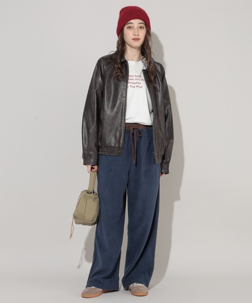 GEORGE'S（ジョージズ）の「フリースパンツ（その他パンツ・レディース・チャコールグレー/ネイビー/ブラウン・SMALL/MEDIUM）」の14枚目の写真