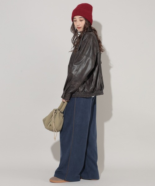 GEORGE'S（ジョージズ）の「フリースパンツ（その他パンツ・レディース・チャコールグレー/ネイビー/ブラウン・SMALL/MEDIUM）」の16枚目の写真