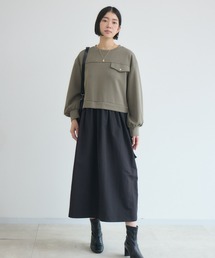 Paradise Picnic | スウエットドッキングワンピース(ワンピース)