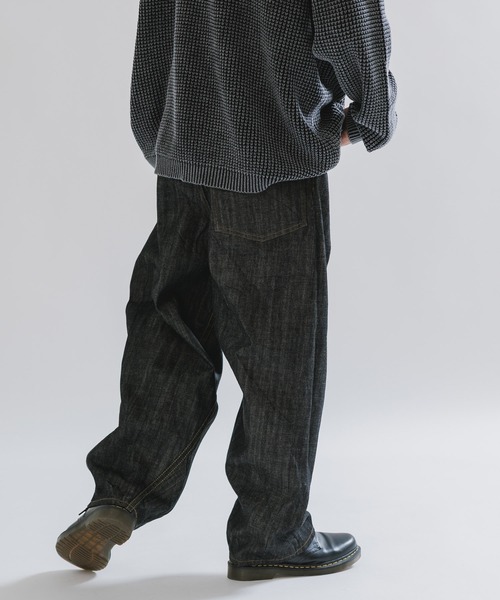 SKEWed/スキュー テーパードシルエット スキュー加工 コインポケット