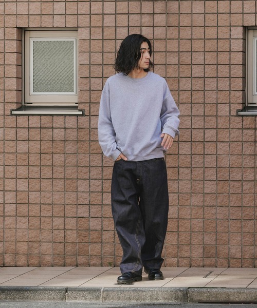 SKEWed(スキュー)の「SKEWed/スキュー テーパードシルエット スキュー加工 コインポケットデニムパンツ(デニムパンツ・メンズ・ブラック/インディゴブルー・32/34/30)」の4枚目の写真