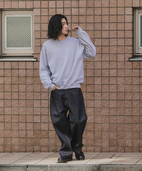 SKEWed(スキュー)の「SKEWed/スキュー テーパードシルエット スキュー加工 コインポケットデニムパンツ(デニムパンツ・メンズ・ブラック/インディゴブルー・32/34/30)」の5枚目の写真