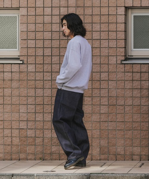 SKEWed(スキュー)の「SKEWed/スキュー テーパードシルエット スキュー加工 コインポケットデニムパンツ(デニムパンツ・メンズ・ブラック/インディゴブルー・32/34/30)」の6枚目の写真