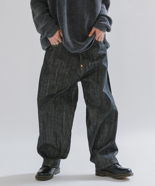 SKEWed/スキュー テーパードシルエット スキュー加工 コインポケット