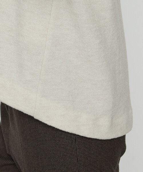 K.T KIYOKO TAKASE（キヨコタカセ）の「ウールブークレー スヌード付きプルオーバー（Tシャツ/カットソー・レディース・キナリ/トップグレー/グレー系その他・9号）」の21枚目の写真