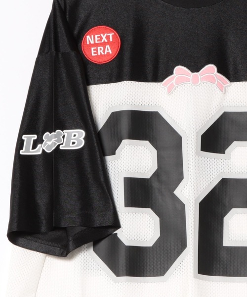 RES】【little sunny bite】sporty mesh big tee