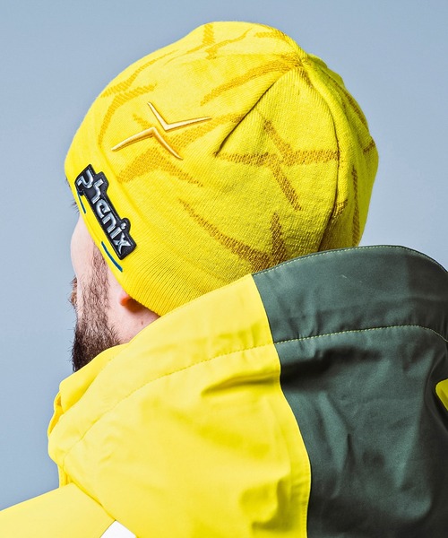 phenix（フェニックス）の「phenix(フェニックス)Sweden Knit Cap スウェーデン ニットキャップ ビーニー(保温性/吸汗速乾)（ニットキャップ/ビーニー・メンズ・イエロー・ONE SIZE）」の3枚目の写真