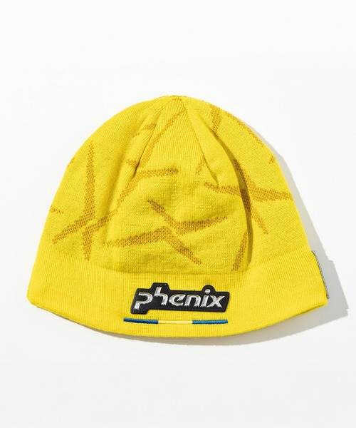 phenix（フェニックス）の「phenix(フェニックス)Sweden Knit Cap スウェーデン ニットキャップ ビーニー(保温性/吸汗速乾)（ニットキャップ/ビーニー・メンズ・イエロー・ONE SIZE）」の7枚目の写真