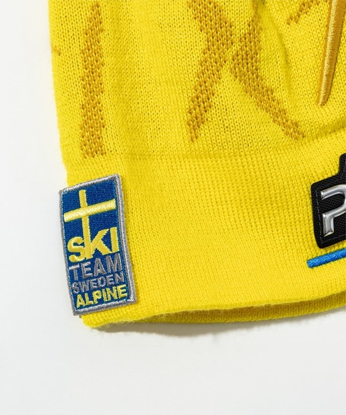 phenix（フェニックス）の「phenix(フェニックス)Sweden Knit Cap スウェーデン ニットキャップ ビーニー(保温性/吸汗速乾)（ニットキャップ/ビーニー・メンズ・イエロー・ONE SIZE）」の9枚目の写真