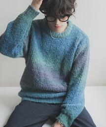 SENSE OF PLACE by URBAN RESEARCH | 『ユニセックス』ブークレグラデーションニット(ニット/セーター)