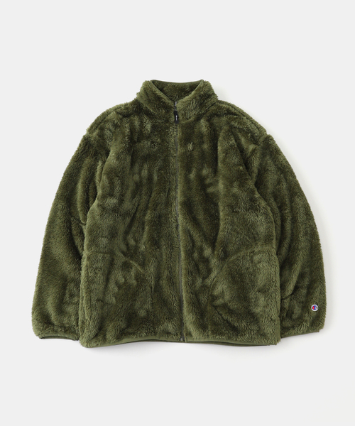 Champion（チャンピオン）の「【Champion/チャンピオン】スタンドジップジャケット（ブルゾン・メンズ・ブラック/オリーブ・MEDIUM/LARGE）」の11枚目の写真