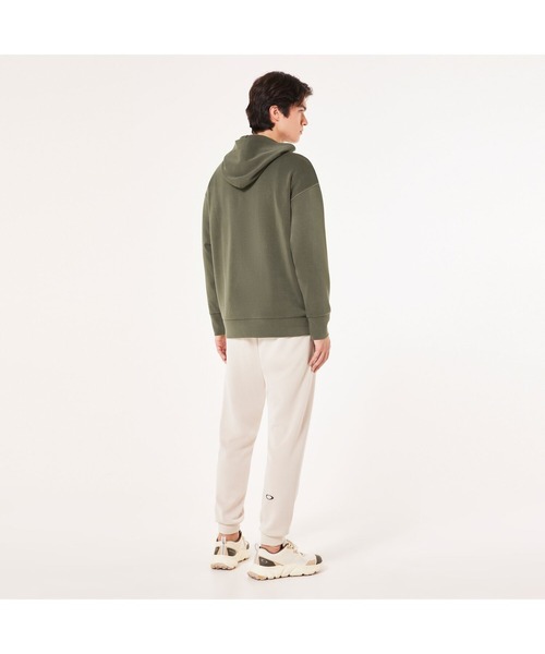 OAKLEY(オークリー)の「オークリー EN NEW RETRO FLEECE HOODIE 1.7/パーカー/吸汗速乾/ストレッチ/MENS/メンズ/OAKLEY(パーカー・メンズ・グレー系その他/ライトグレー/アイボリー・XL/S/M/L)」の16枚目の写真