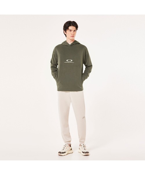 OAKLEY(オークリー)の「オークリー EN NEW RETRO FLEECE HOODIE 1.7/パーカー/吸汗速乾/ストレッチ/MENS/メンズ/OAKLEY(パーカー・メンズ・グレー系その他/ライトグレー/アイボリー・XL/S/M/L)」の15枚目の写真