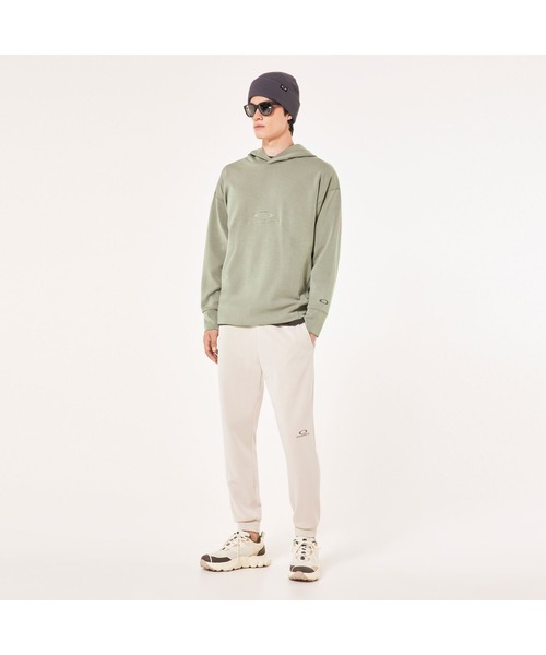 OAKLEY(オークリー)の「オークリー EN NEW RETRO FLEECE HOODIE 1.7/パーカー/吸汗速乾/ストレッチ/MENS/メンズ/OAKLEY(パーカー・メンズ・グレー系その他/ライトグレー/アイボリー・XL/S/M/L)」の10枚目の写真