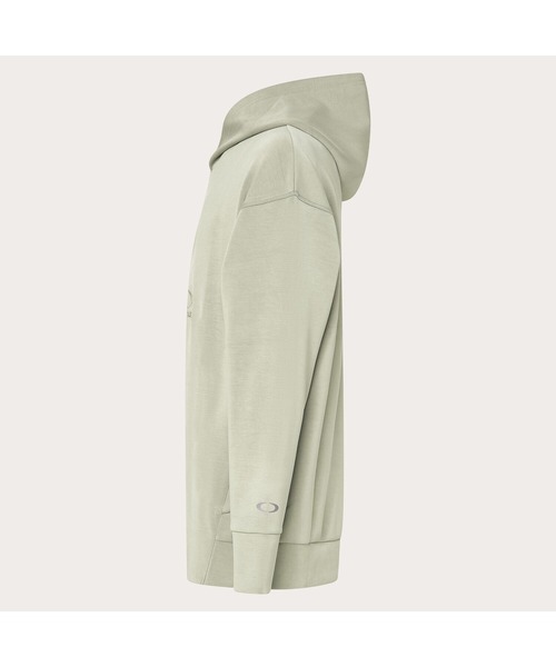 OAKLEY(オークリー)の「オークリー EN NEW RETRO FLEECE HOODIE 1.7/パーカー/吸汗速乾/ストレッチ/MENS/メンズ/OAKLEY(パーカー・メンズ・グレー系その他/ライトグレー/アイボリー・XL/S/M/L)」の5枚目の写真