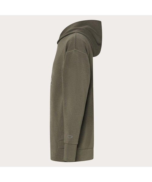 OAKLEY(オークリー)の「オークリー EN NEW RETRO FLEECE HOODIE 1.7/パーカー/吸汗速乾/ストレッチ/MENS/メンズ/OAKLEY(パーカー・メンズ・グレー系その他/ライトグレー/アイボリー・XL/S/M/L)」の12枚目の写真