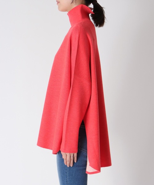 Cepica(セピカ)の「配色リバーシブルニットプルオーバー(ニット/セーター・レディース・ブルー/オレンジ・FREE)」の19枚目の写真