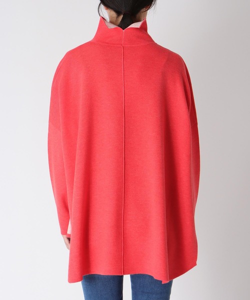 Cepica(セピカ)の「配色リバーシブルニットプルオーバー(ニット/セーター・レディース・ブルー/オレンジ・FREE)」の20枚目の写真