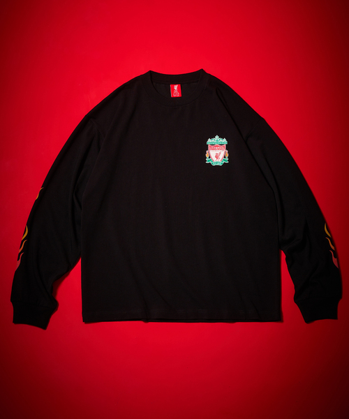 Liverpool FC / リバプール FC】Bird Printed LS カットソー（Tシャツ