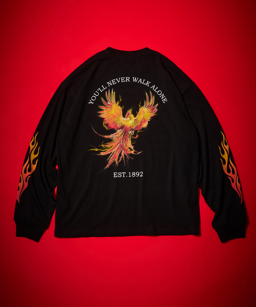 Liverpool FC / リバプール FC】Bird Printed LS カットソー（Tシャツ