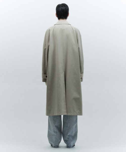 INSILENCE(インサイロンス)の「ピグメントウォッシュバルマカンコート GREY BEIGE(トレンチコート・レディース・その他・MEDIUM/LARGE)」の8枚目の写真