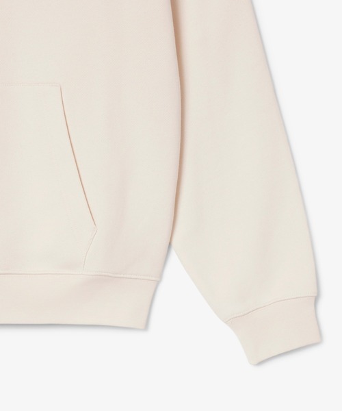 LACOSTE（ラコステ）の「シャギーブランドネームロゴスウェットフーディー（パーカー・メンズ・オフホワイト/ブラック・3/2/4/5）」の8枚目の写真