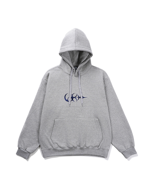 ラウンダリースター フードパーカー グレー（パーカー）｜GAKKAI