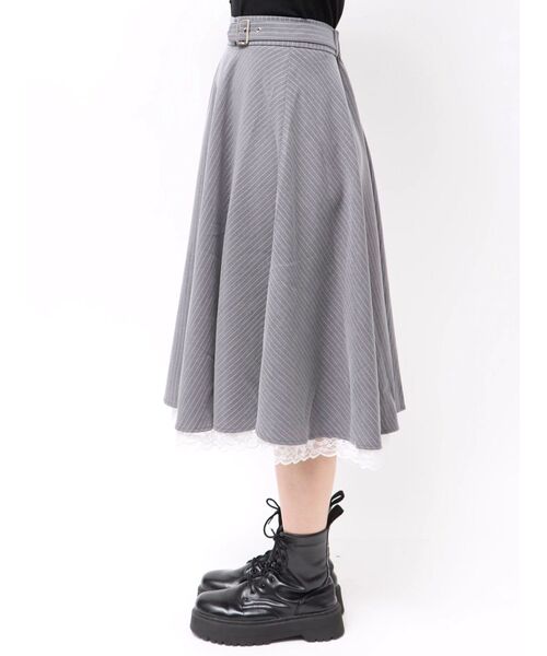 jouetie（ジュエティ）の「パターンベルトフレアロングスカート