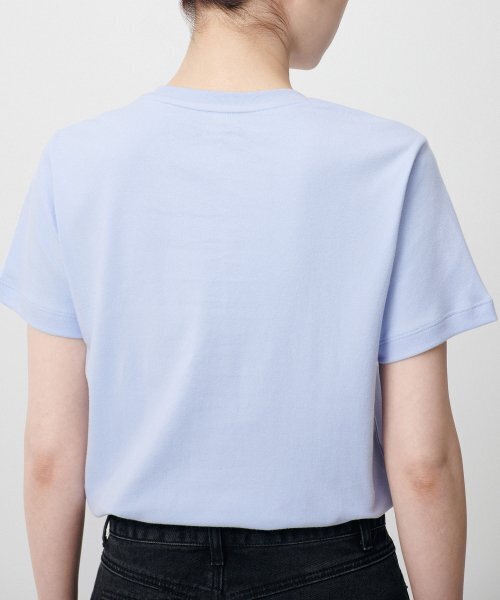 MUSINSA STANDARD WOMAN（ムシンサスタンダードウーマン）の「ウィメンズベーシッククルーネックTシャツ[セレニティブルー]（Tシャツ/カットソー・レディース・その他・SMALL/MEDIUM/X-SMALL）」の7枚目の写真