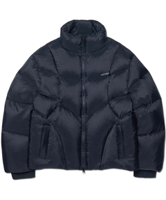 ウォータープルーフタフタ リバーシブルショートコート（ダウン