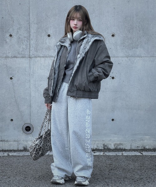 KsG（ケーエスジー）の「マルチレタリングスウェットパンツ（スウェットパンツ・レディース・グレー/ブラック・MEDIUM/X-LARGE/LARGE/SMALL）」の21枚目の写真