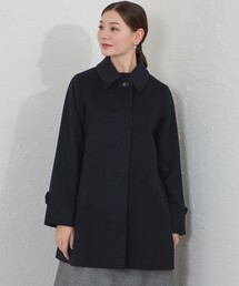 amaca（アマカ）の「ウールカシミヤAラインコート（ピーコート）」