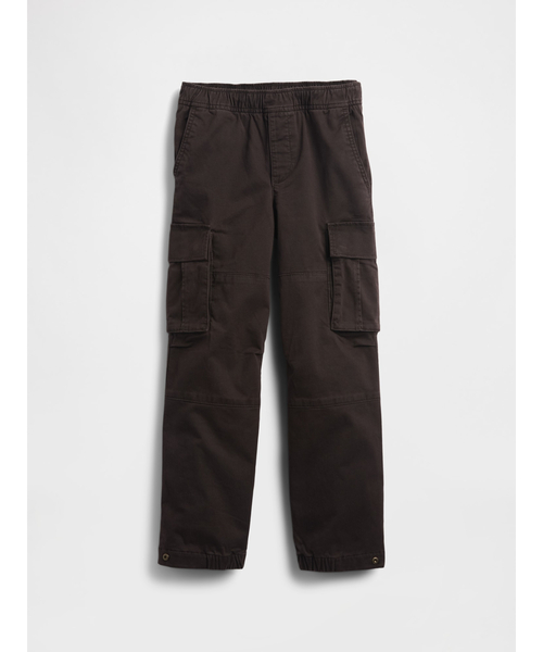 GAP(ギャップ)の「ジャージ裏地 カーゴパンツ (キッズ)(カーゴパンツ・キッズ・ブラウン/ネイビー・120cm/130cm/110cm/150cm/140cm/160cm)」の8枚目の写真