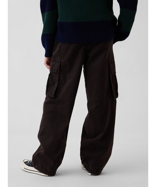 GAP(ギャップ)の「ジャージ裏地 カーゴパンツ (キッズ)(カーゴパンツ・キッズ・ブラウン/ネイビー・120cm/130cm/110cm/150cm/140cm/160cm)」の12枚目の写真