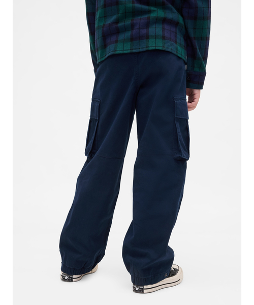 GAP(ギャップ)の「ジャージ裏地 カーゴパンツ (キッズ)(カーゴパンツ・キッズ・ブラウン/ネイビー・120cm/130cm/110cm/150cm/140cm/160cm)」の13枚目の写真