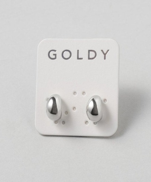GOLDY(ゴールディ)の「【GOLDY】プチ アーチ ピアス 1251104(ピアス(両耳用)・レディース・ゴールド/シルバー/シルバー系その他2/ゴールド系その他2・FREE)」の8枚目の写真