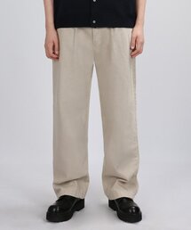 ONETUCK WIDE DENIM (WASHED BEIGE)