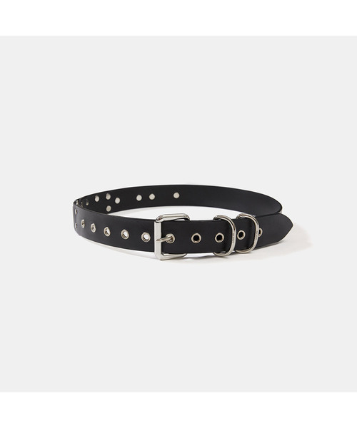 D-RING LEATHER BELT (BLACK)（ベルト）｜LCDC TM（エルシーディーシー