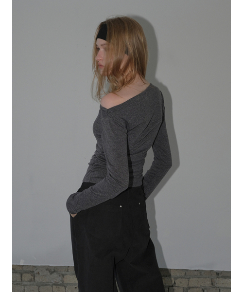 ETMON(エトモン)の「Double Belt Pintuck Pants, Black(その他パンツ・レディース・その他・SMALL/MEDIUM)」の4枚目の写真