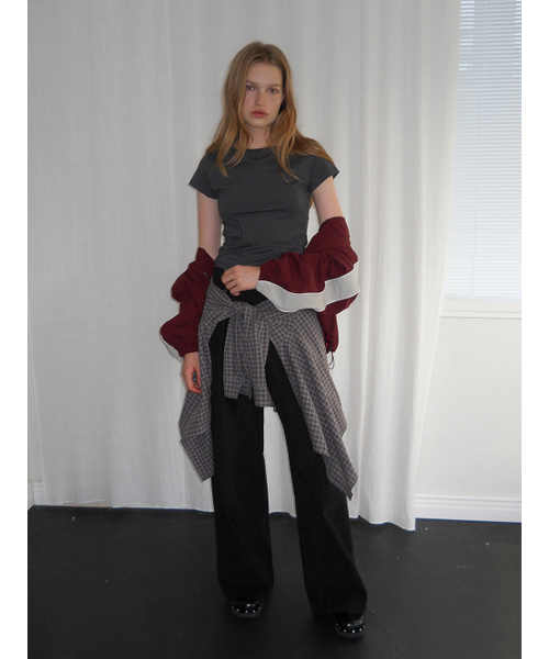 ETMON(エトモン)の「Double Belt Pintuck Pants, Black(その他パンツ・レディース・その他・SMALL/MEDIUM)」の5枚目の写真