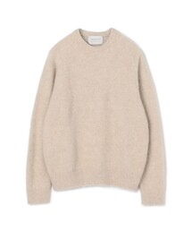 TOMORROWLAND Tricot ウールシャギー クルーネックプルオーバー