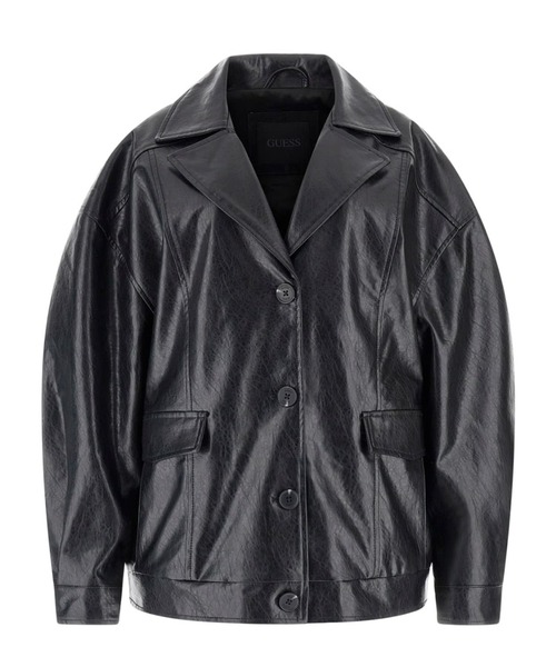 Guess（ゲス）の「FRANSISKA Jacket アウター ジャケット（カバーオール・レディース・ブラック・X-SMALL/SMALL/MEDIUM）」の5枚目の写真