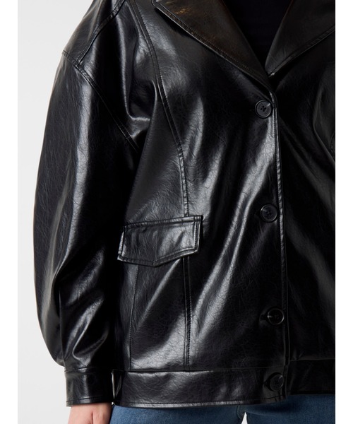 Guess（ゲス）の「FRANSISKA Jacket アウター ジャケット（カバーオール・レディース・ブラック・X-SMALL/SMALL/MEDIUM）」の11枚目の写真