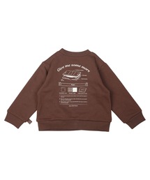 S'more（スモア）の「COTTON CREW NECK BIG SWEAT -S'more recipe (Kids)（スウェット）」