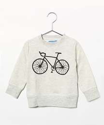 CIAOPANIC TYPY | 【親子お揃いで着られる】自転車グラフィックスウェットプルオーバー(スウェット)