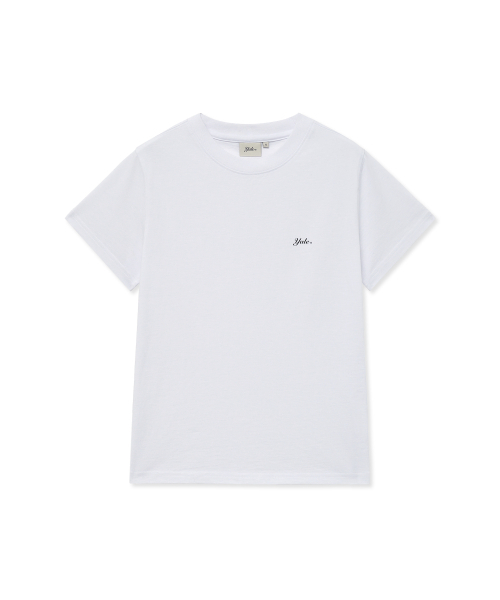 YALE（イェール）の「[2PACK]ウーマンズスネルロゴ半袖Tシャツ_ホワイト/ワームグレー（Tシャツ/カットソー・レディース・その他・SMALL/MEDIUM）」の4枚目の写真