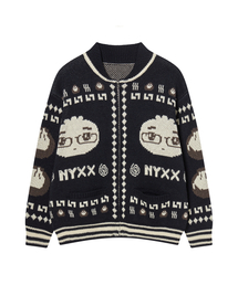 NYGD COWICHAN CARDIGAN NAVY